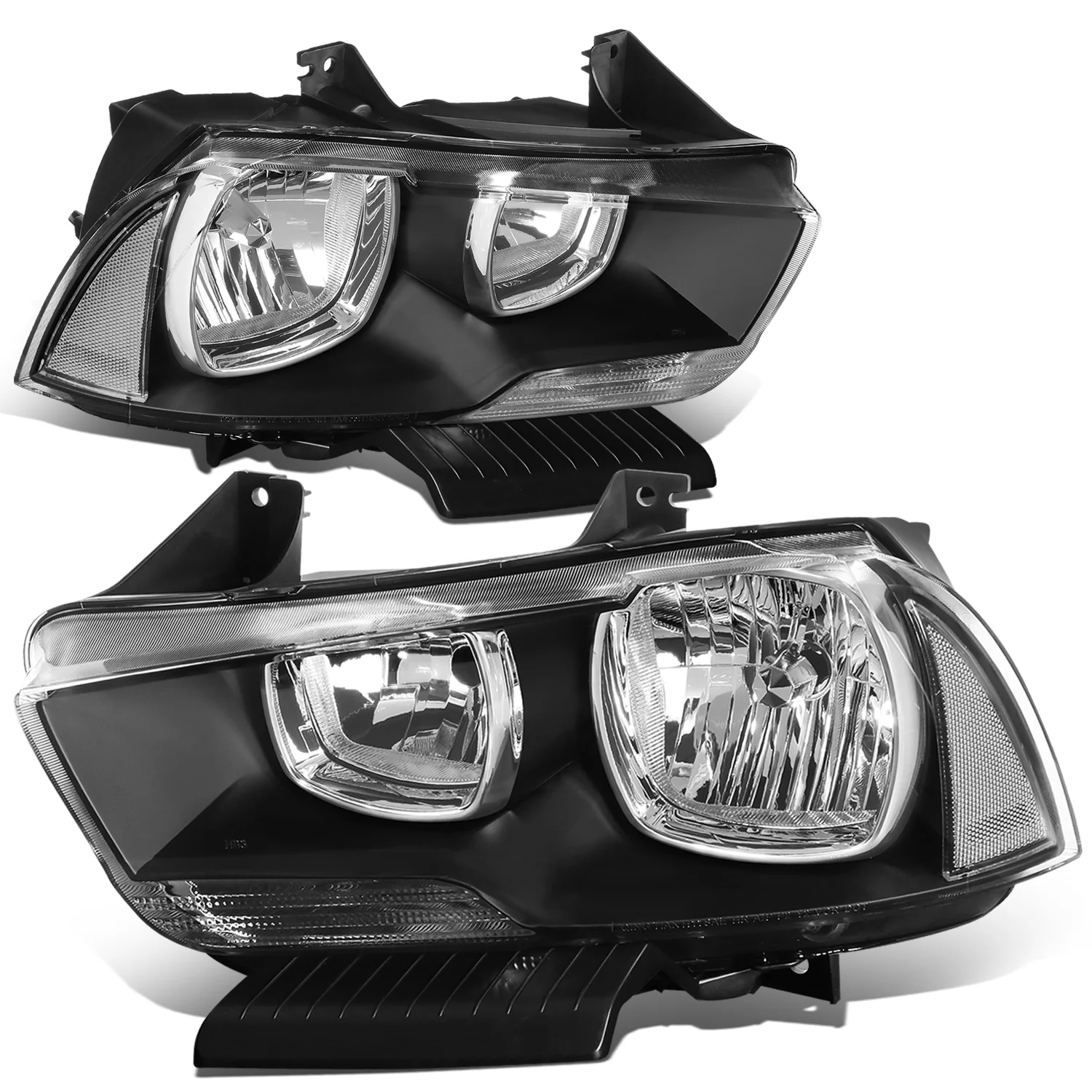 DNA Headlights Dodge Charger Sedan (2011-2014) Black or Chrome Housing - Image 7