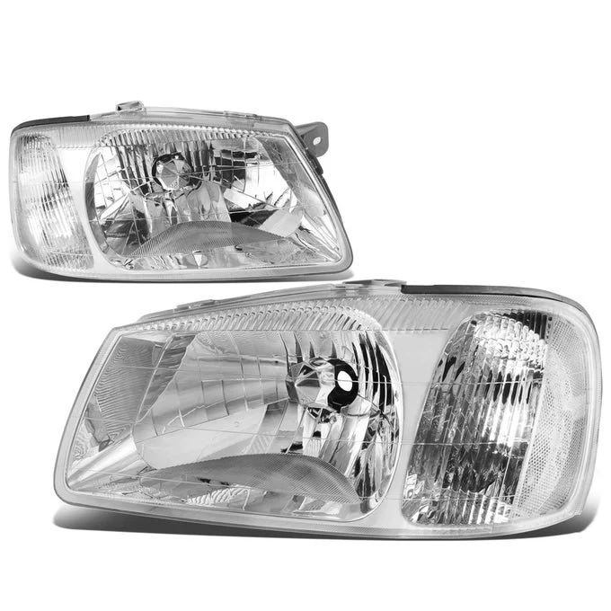 DNA Headlights for Hyundai Accent (2000-2002) with Chrome or Black Housing and Smoke or Clear Lens - Image 10