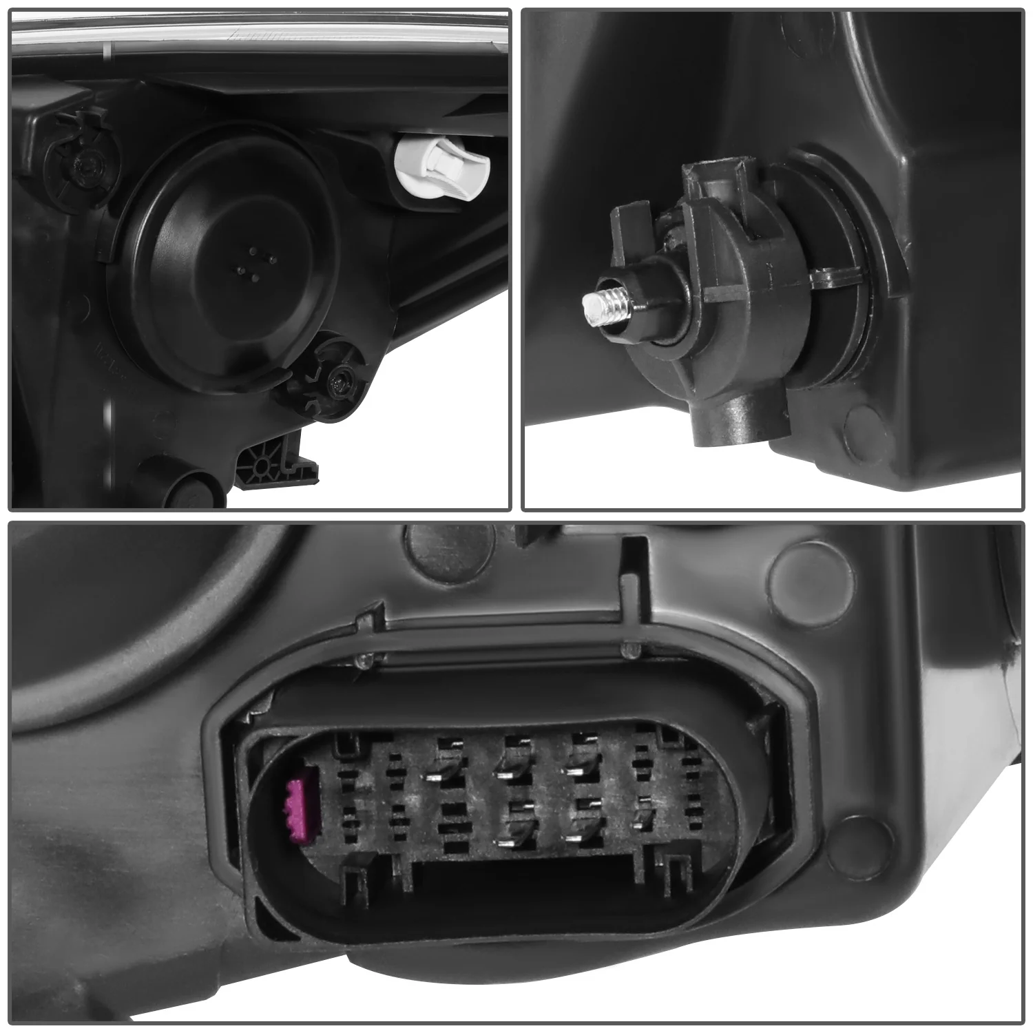 DNA Headlights Ford Focus Sedan (2015-2017) OE Style w/ Black or Chrome Housing - Image 15