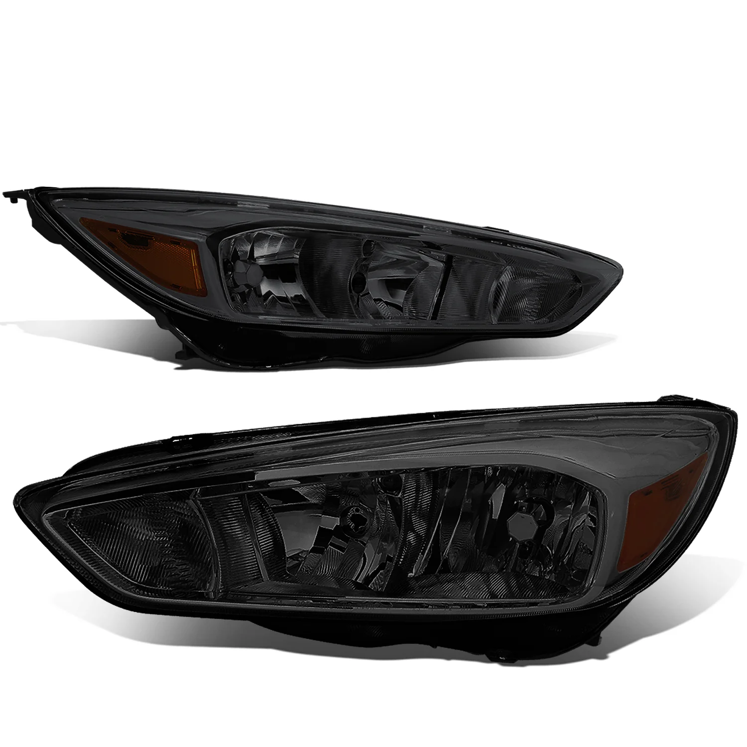 DNA Headlights Ford Focus Sedan (2015-2017) OE Style w/ Black or Chrome Housing - Image 17