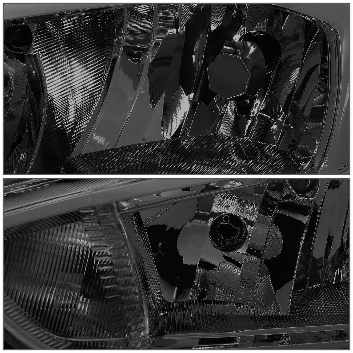 DNA Headlights Ford Focus Sedan (2015-2017) OE Style w/ Black or Chrome Housing - Image 19
