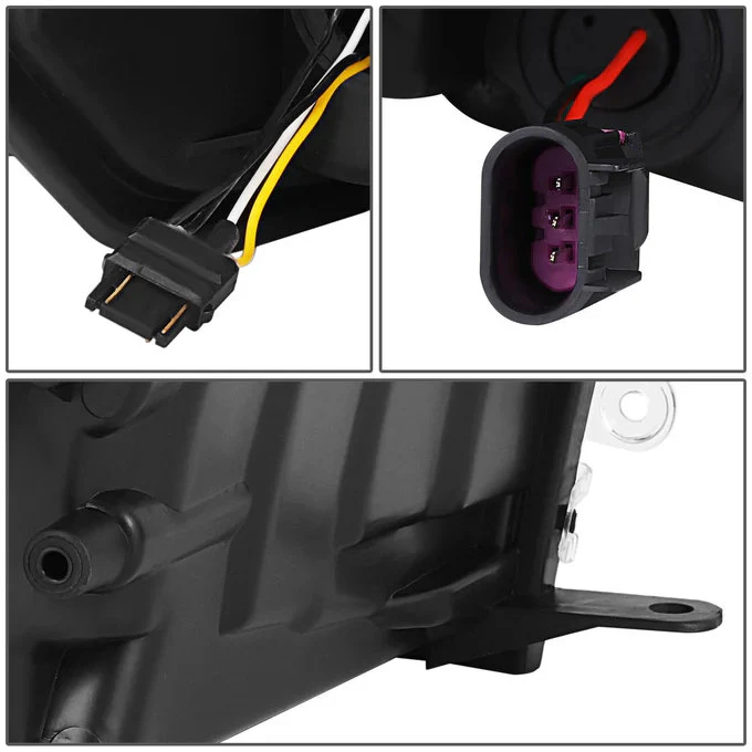 DNA Headlights for RAM 1500 / 2500 / 3500 / 4500 / 5500 (2010-2018) with C-Shaped LED DRL & Sequential Signals Lights - Image 14