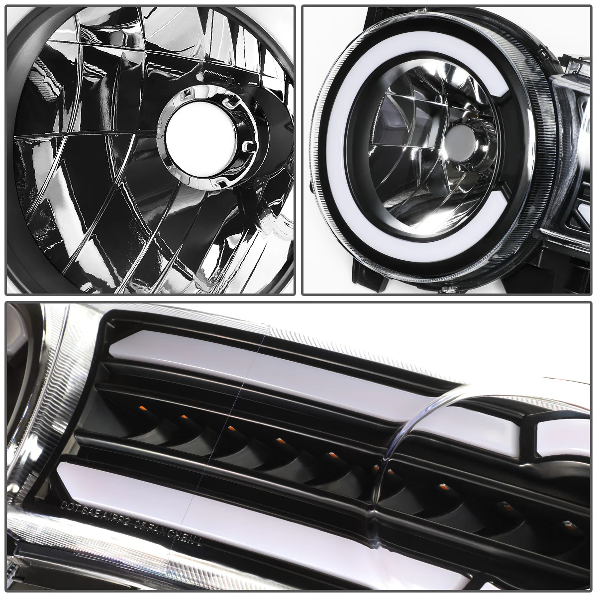 DNA Headlights Toyota FJ Cruiser (2007-2014) w/ LED DRL Sequential Turn Signal - Image 12