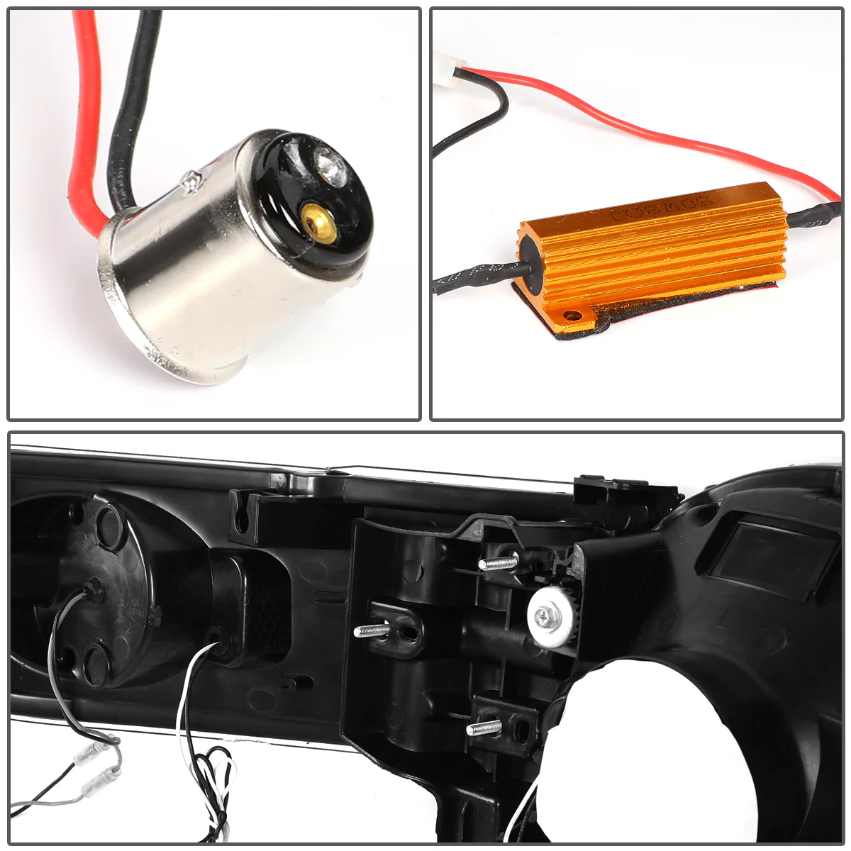 DNA Headlights Toyota FJ Cruiser (2007-2014) w/ LED DRL Sequential Turn Signal - Image 7