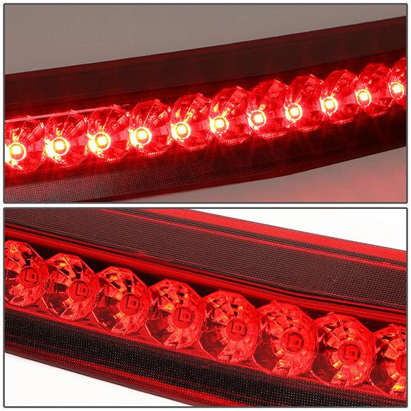 DNA LED 3rd Brake Light Cadillac DTS (2006-2011) Black or Chrome Housing with Clear / Smoked / Red Lens - Image 15