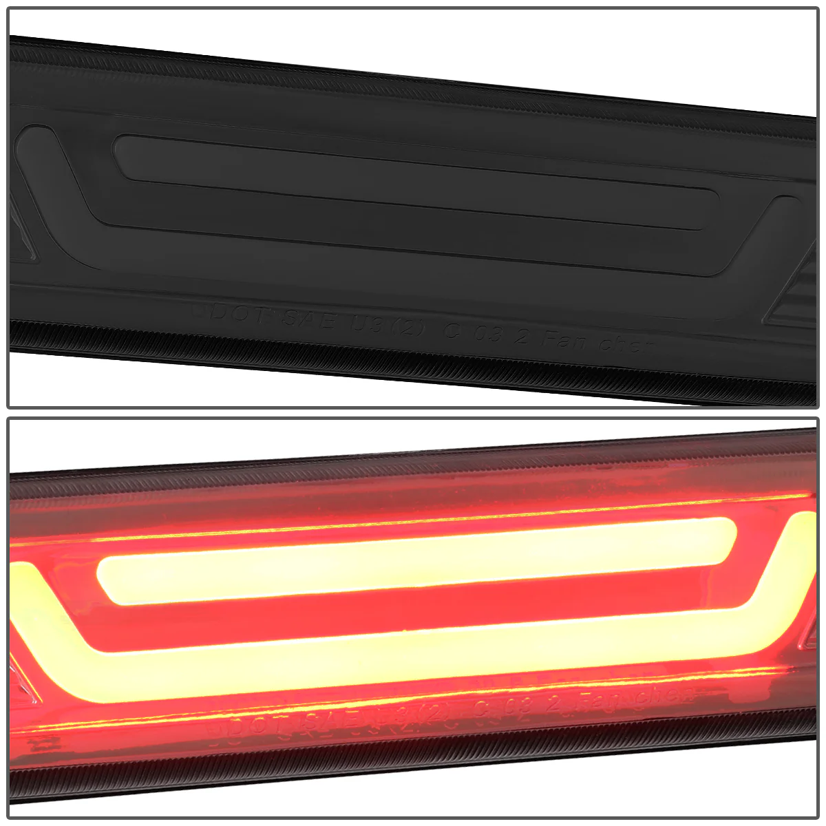 DNA LED 3rd Brake Light Chevy Colorado / GMC Canyon (04-12) Clear / Smoked / Red Lens - Image 23