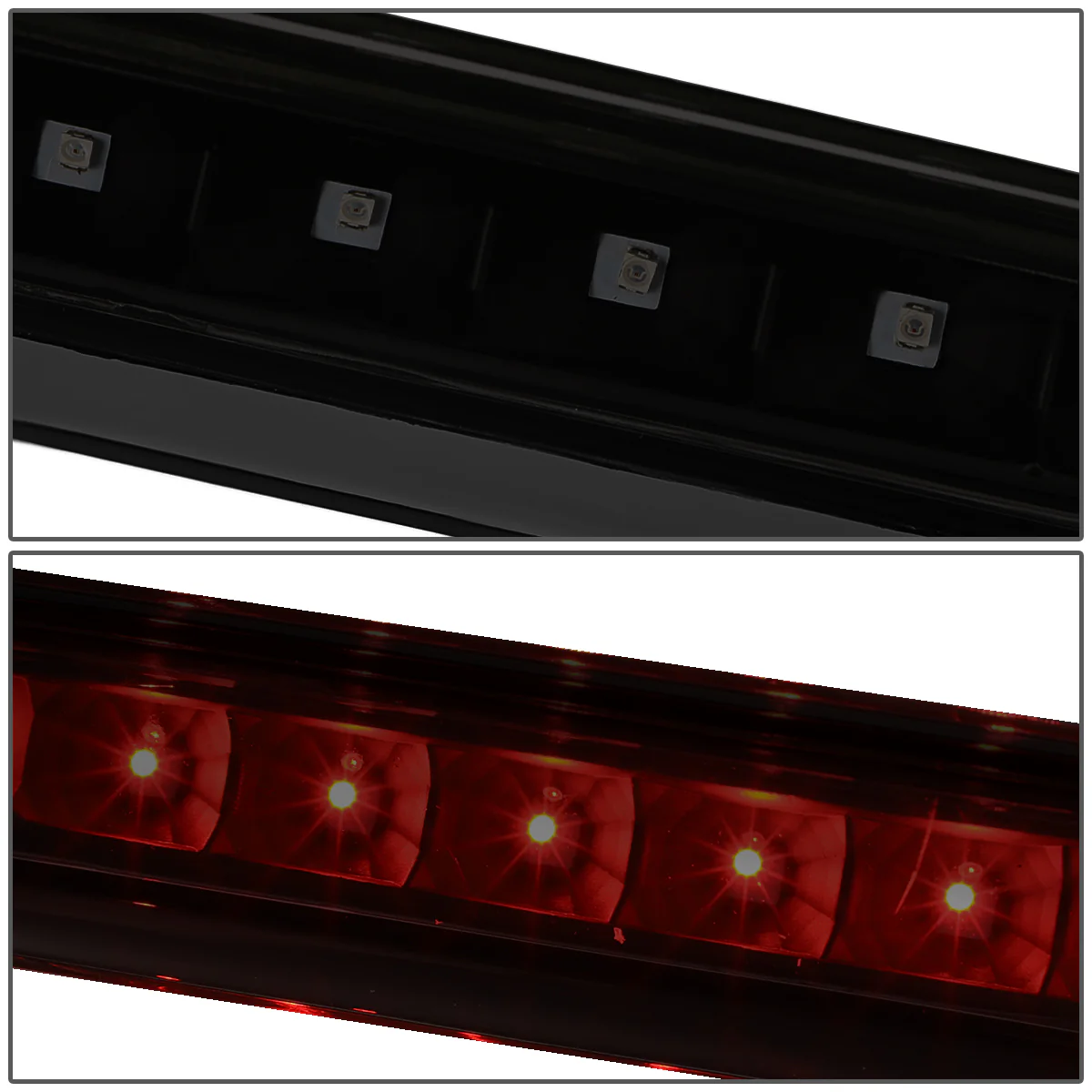 DNA LED 3rd Brake Light Chevy Equinox / GMC Terrain (2010-2017) Clear / Smoked / Red Lens - Image 7