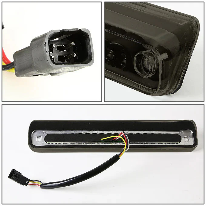DNA LED 3rd Brake Light Chevy Tahoe (1995-1998) GMC Yukon (1992-1998) Clear or Smoked Lens - Image 11