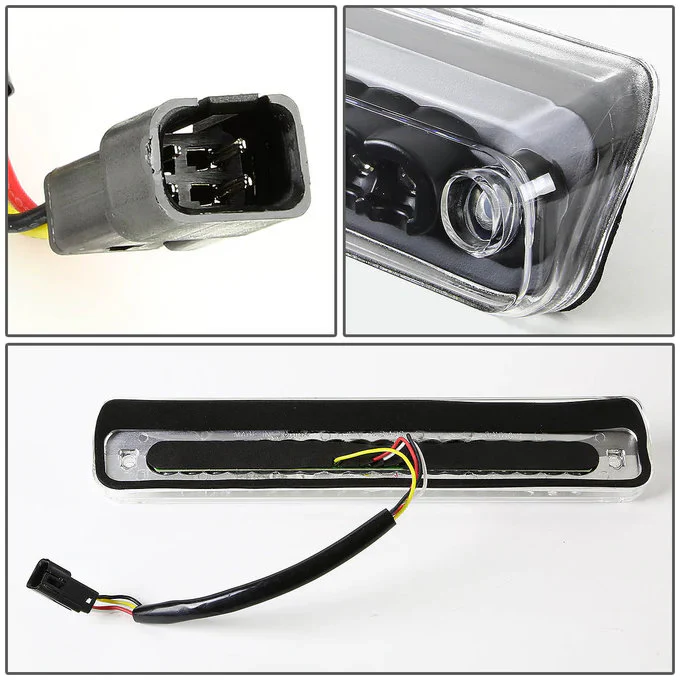 DNA LED 3rd Brake Light Chevy Tahoe (1995-1998) GMC Yukon (1992-1998) Clear or Smoked Lens - Image 6
