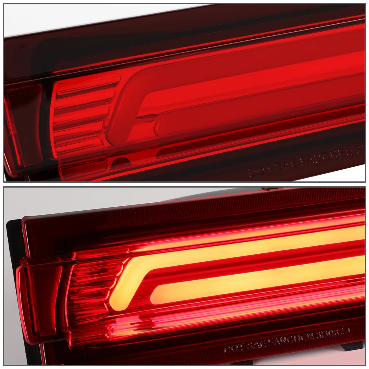 DNA LED 3rd Brake Light Corvette C4 (1991-1994) Clear / Smoked / Red Lens - Image 16