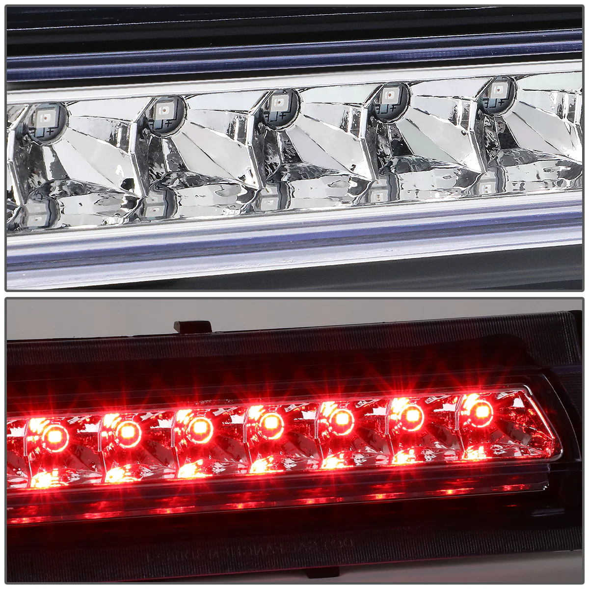 DNA LED 3rd Brake Light Corvette C4 (1991-1994) Clear / Smoked / Red Lens - Image 32