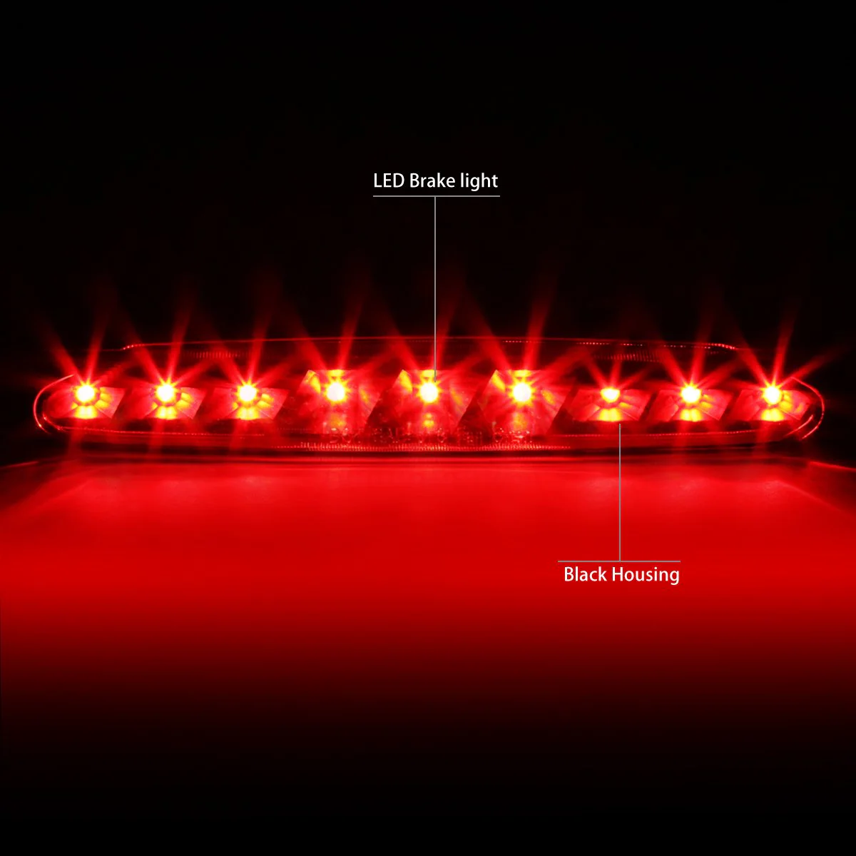 DNA LED 3rd Brake Light Corvette C5 (1997-2004) Clear / Smoked / Red Lens - Image 18