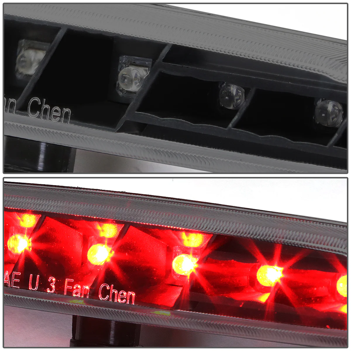 DNA LED 3rd Brake Light Corvette C5 (1997-2004) Clear / Smoked / Red Lens - Image 8
