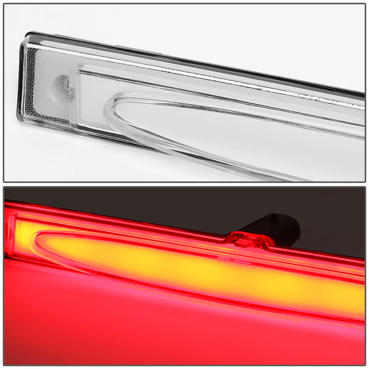 DNA LED 3rd Brake Light Corvette C6 (2003-2009) Clear / Smoked / Red Lens - Image 3