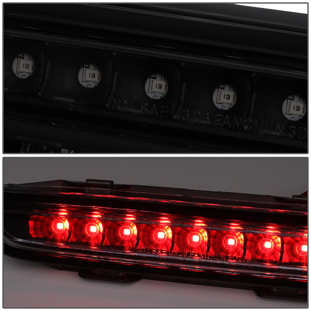 DNA LED 3rd Brake Light Dodge Charger (2006-2010) Clear / Smoked / Red Lens - Image 19