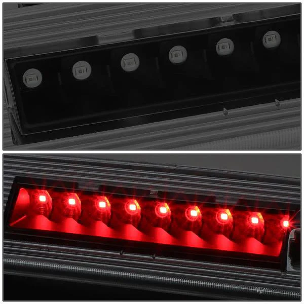 DNA LED 3rd Brake Light Dodge Nitro (2007-2012) Black or Chrome Housing with Clear / Smoked / Red Lens - Image 10