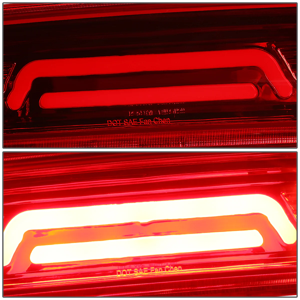 DNA LED 3rd Brake Light Dodge Ram (2009) RAM (10-18) Clear / Smoked / Red Lens - Image 18