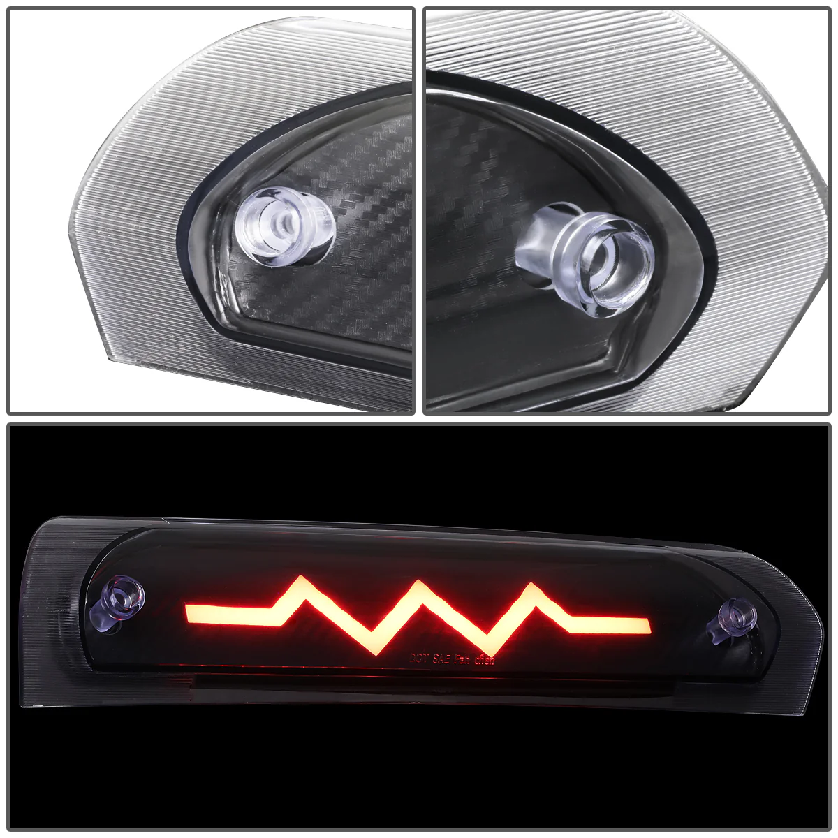 DNA LED 3rd Brake Light Dodge Ram 1500 (02-08) 2500 / 3500 (03-09) Clear / Smoked / Red Lens - Image 37