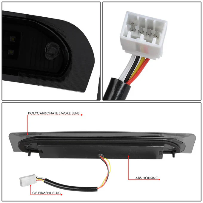 DNA LED 3rd Brake Light Dodge Ram 1500 (02-08) 2500 / 3500 (03-09) Clear / Smoked / Red Lens - Image 44