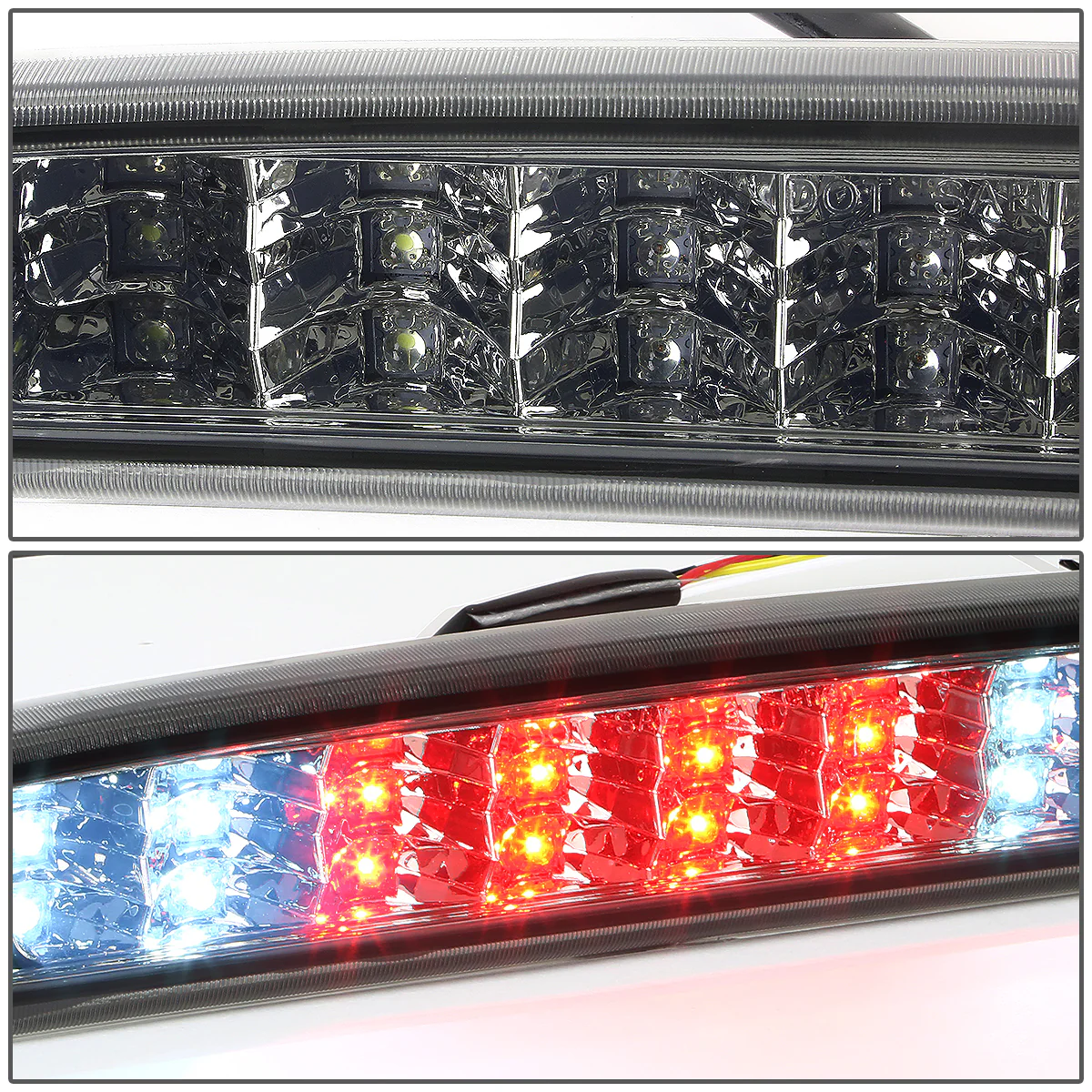 DNA LED 3rd Brake Light Dodge Ram 1500 (94-01) 2500 / 3500 (94-02) Clear / Smoked / Red Lens - Image 19