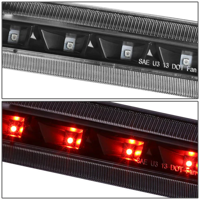 DNA LED 3rd Brake Light Ford Escape (2013-2018) Clear / Smoked / Red Lens - Image 2