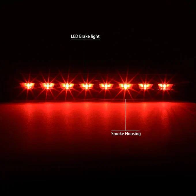 DNA LED 3rd Brake Light Ford Escape (2013-2018) Clear / Smoked / Red Lens - Image 8