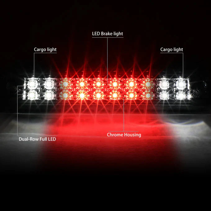 DNA LED 3rd Brake Light Ford F150 (09-14) Lincoln Mark LT (10-14) Clear / Smoked / Red Lens - Image 10