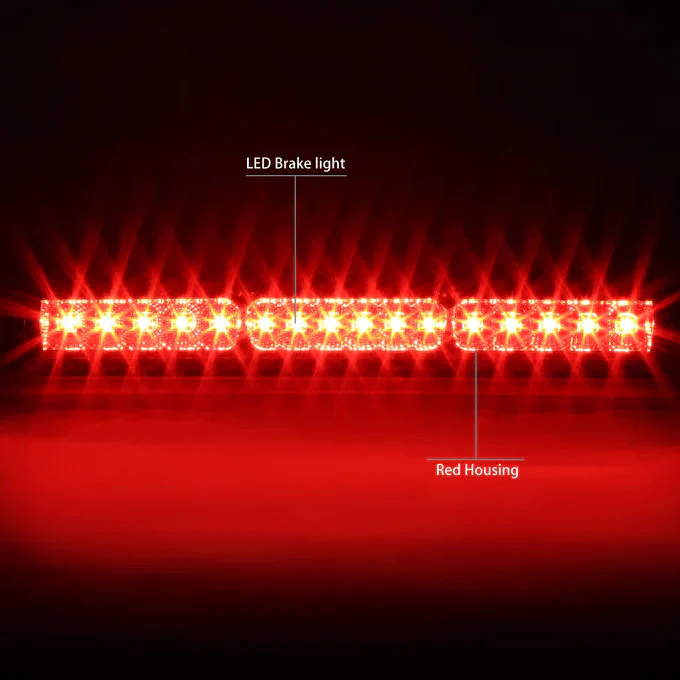 DNA LED 3rd Brake Light Ford Excursion (2000-2005) Clear / Smoked / Red Lens - Image 14