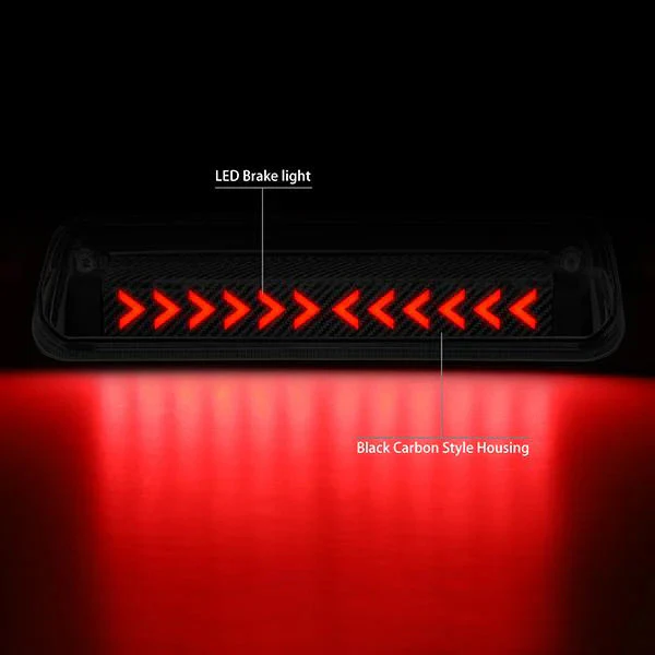 DNA LED 3rd Brake Light Ford Explorer Sport Trac (2007-2010) Clear / Smoked / Red Lens - Image 27