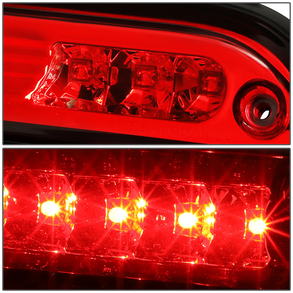 DNA LED 3rd Brake Light Ford F250 F350 F450 F550 Super Duty (17-20) Clear / Smoked / Red Lens - Image 11