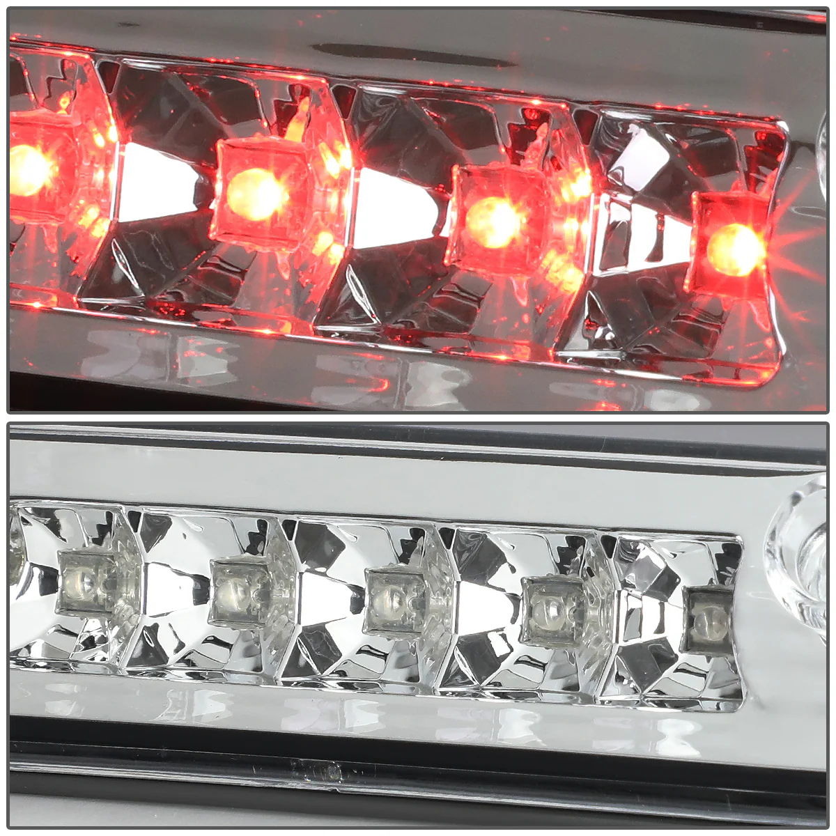 DNA LED 3rd Brake Light Ford F250 F350 F450 F550 Super Duty (17-20) Clear / Smoked / Red Lens - Image 7
