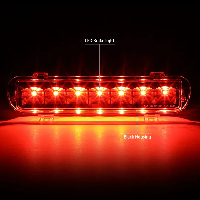 DNA LED 3rd Brake Light Ford Flex (2009-2018) Clear / Smoked / Red Lens - Image 3
