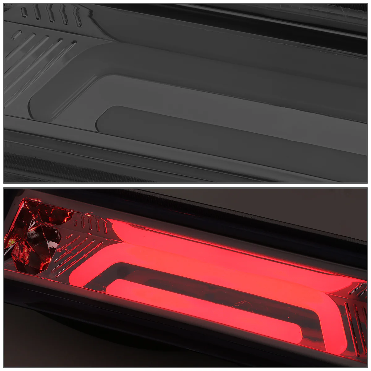 DNA LED 3rd Brake Light Ford Mustang LX Hatchback (1987-1993) Clear / Smoked / Red Lens - Image 23