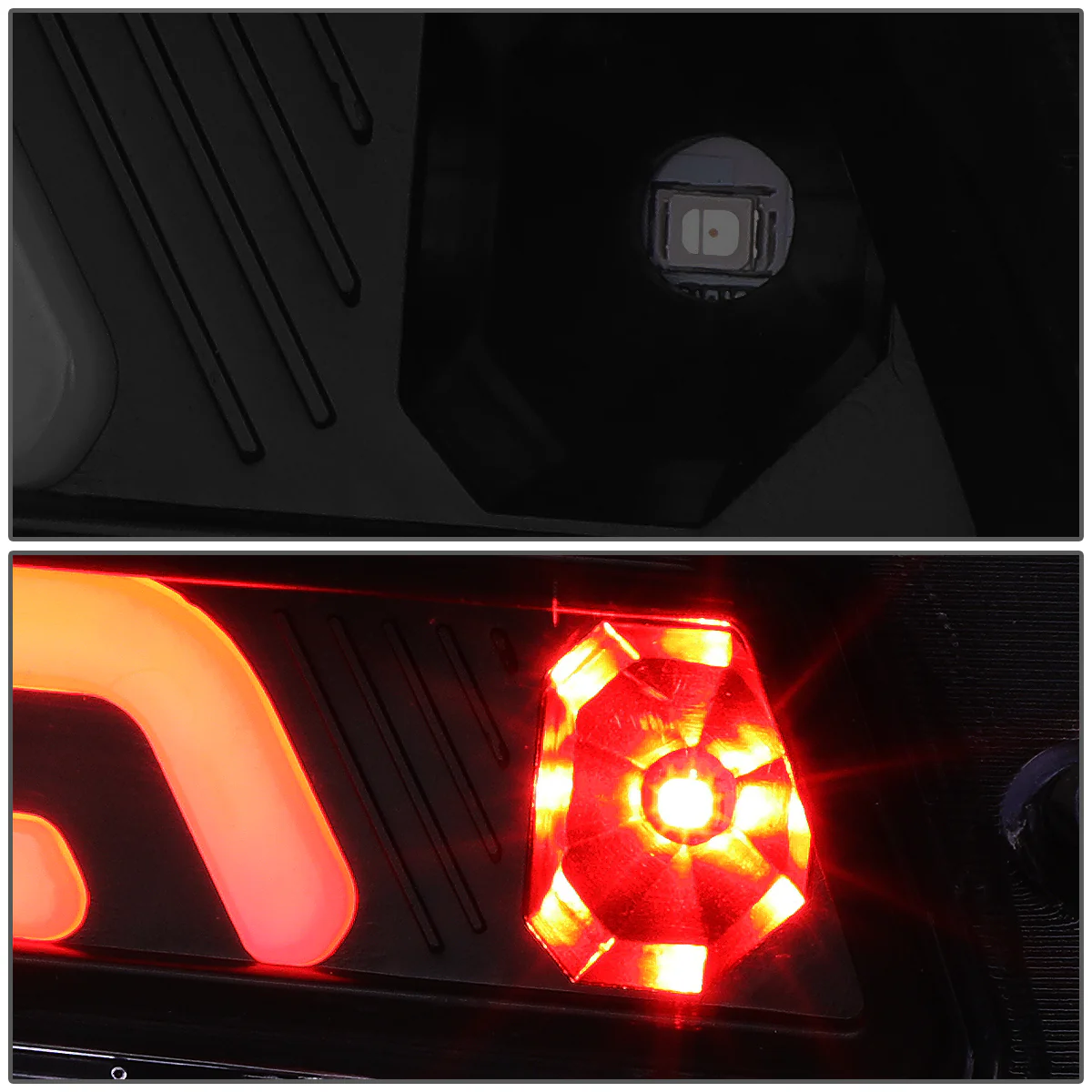 DNA LED 3rd Brake Light Ford Mustang LX Hatchback (1987-1993) Clear / Smoked / Red Lens - Image 9