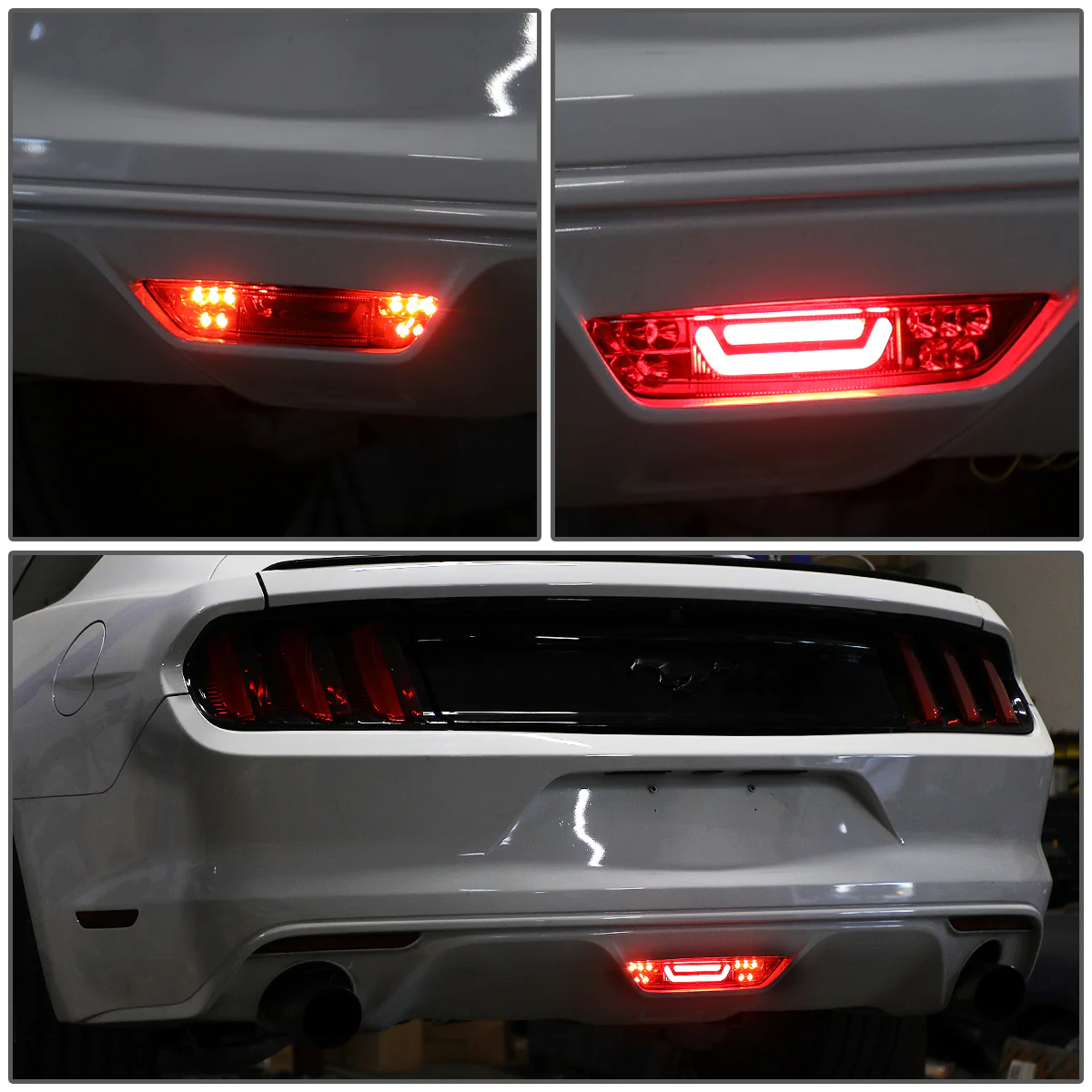 DNA LED 3rd Brake Light Ford Mustang S550 (2015-2018) Clear / Smoked / Red Lens - Image 18