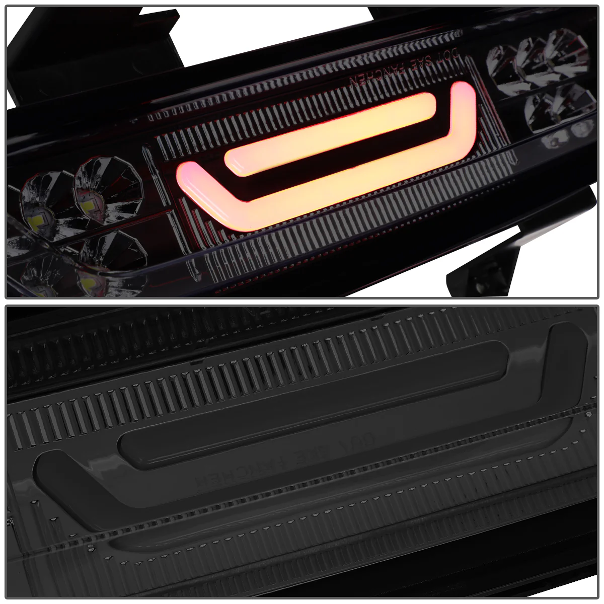 DNA LED 3rd Brake Light Ford Mustang S550 (2015-2018) Clear / Smoked / Red Lens - Image 21