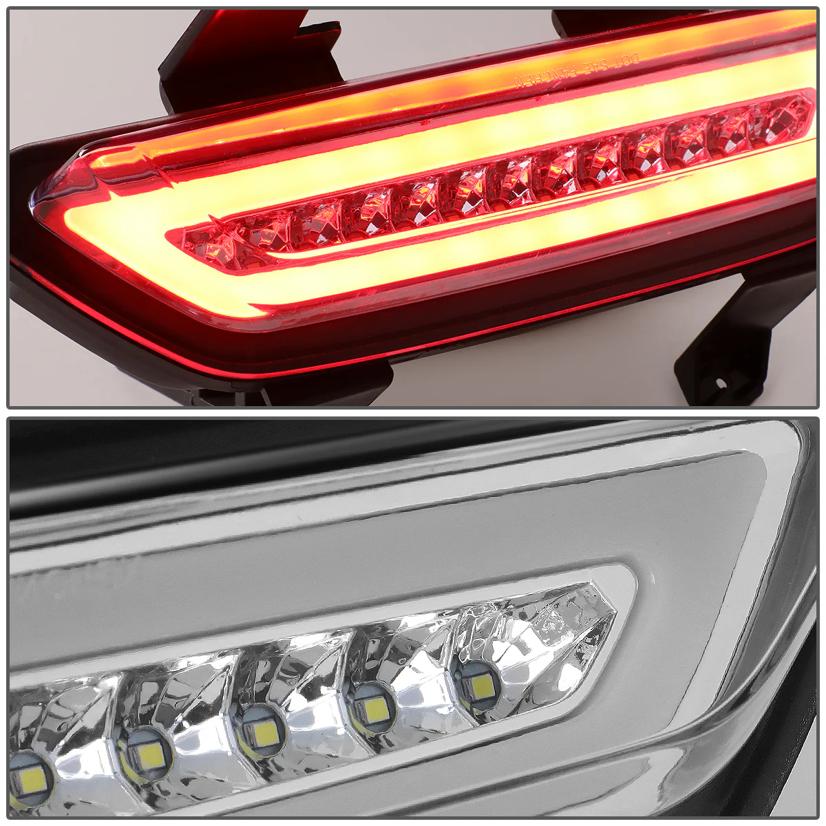 DNA LED 3rd Brake Light Ford Mustang S550 (2015-2018) Clear / Smoked / Red Lens - Image 33