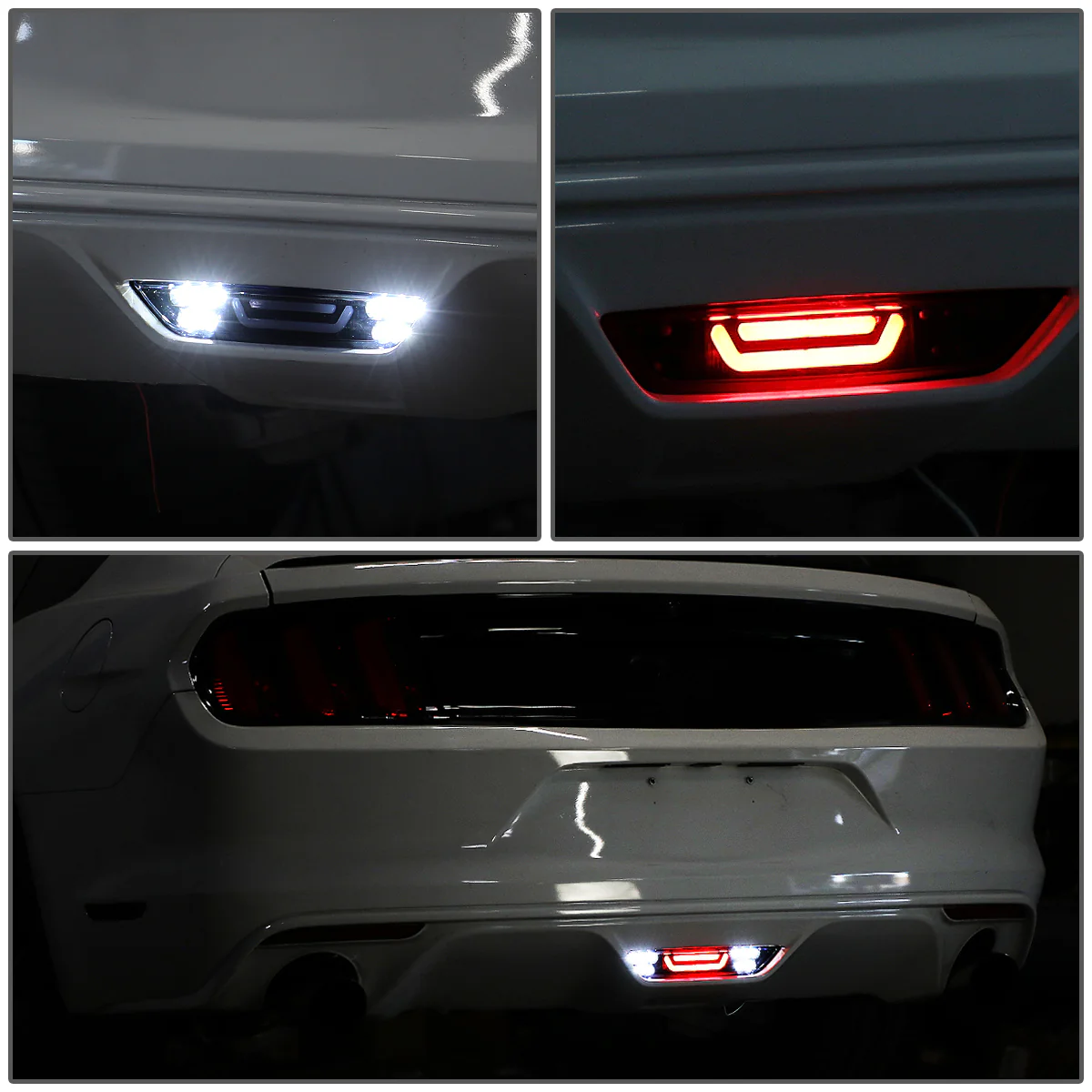 DNA LED 3rd Brake Light Ford Mustang S550 (2015-2018) Clear / Smoked / Red Lens - Image 9