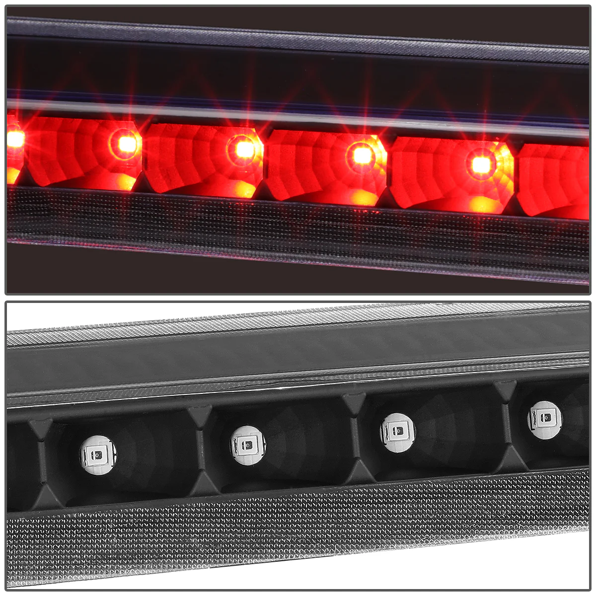 DNA LED 3rd Brake Light Ford Mustang SN95 (1999-2004) Clear / Smoked / Red Lens - Image 3