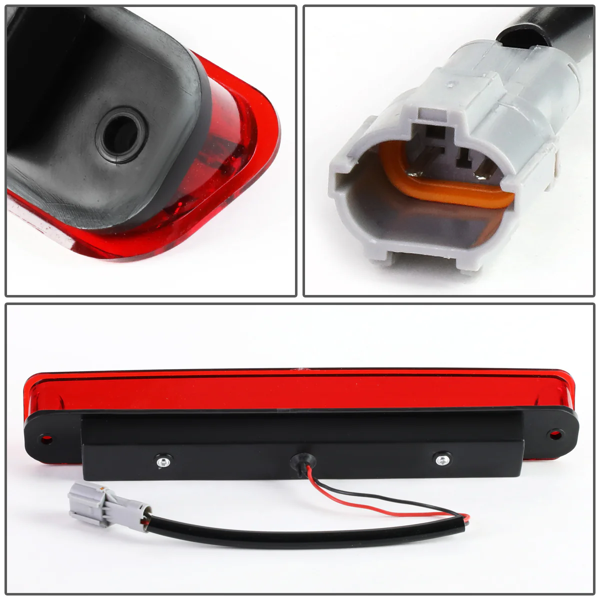 DNA LED 3rd Brake Light Honda Passport (1994-1997) Clear / Smoked / Red Lens - Image 12