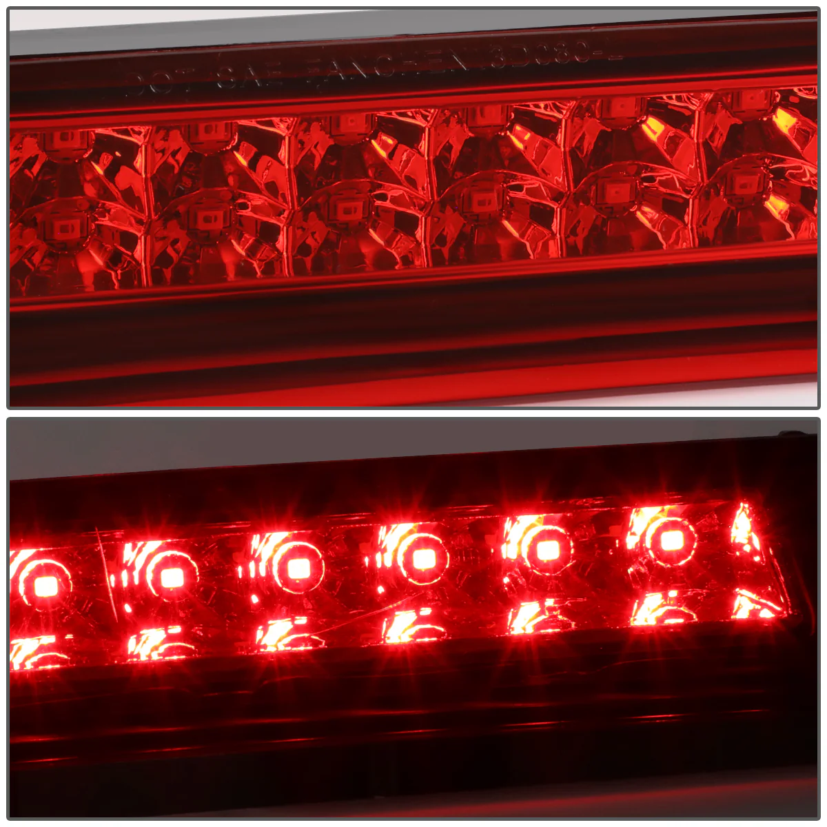 DNA LED 3rd Brake Light Honda Ridgeline (2006-2014) Clear / Smoked / Red Lens - Image 15