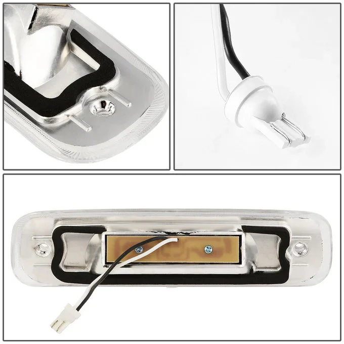 DNA LED 3rd Brake Light Jeep Cherokee (1997-2001) Clear / Smoked / Red Lens - Image 13