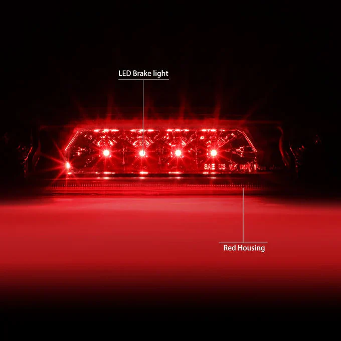 DNA LED 3rd Brake Light Jeep Cherokee (1997-2001) Clear / Smoked / Red Lens - Image 14