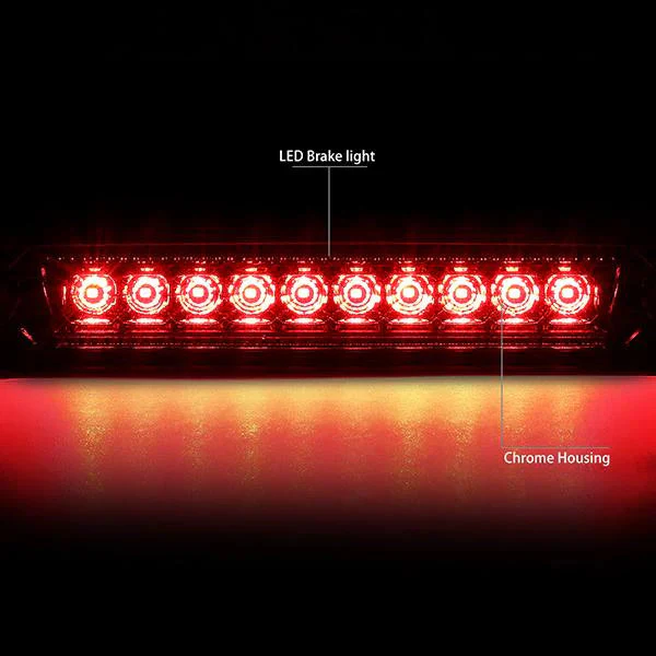 DNA LED 3rd Brake Light Jeep Commander (2006-2010) Clear / Smoked / Red Lens - Image 37