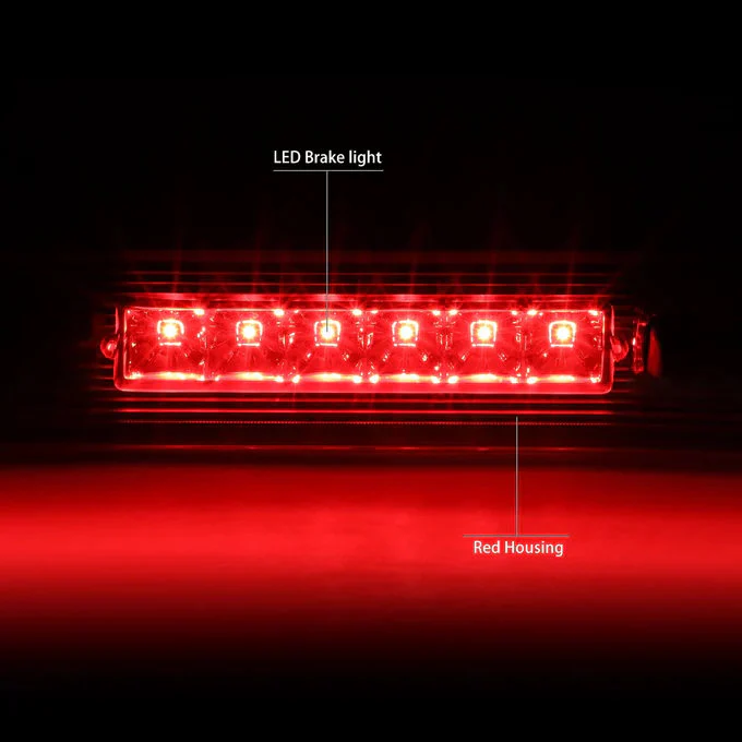 DNA LED 3rd Brake Light Jeep Grand Cherokee (2005-2010) Clear / Smoked / Red Lens - Image 10