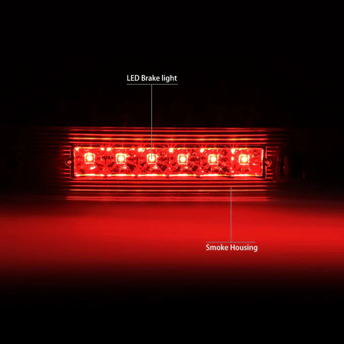 DNA LED 3rd Brake Light Jeep Grand Cherokee (2005-2010) Clear / Smoked / Red Lens - Image 15