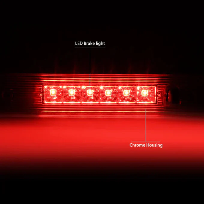 DNA LED 3rd Brake Light Jeep Grand Cherokee (2005-2010) Clear / Smoked / Red Lens - Image 7