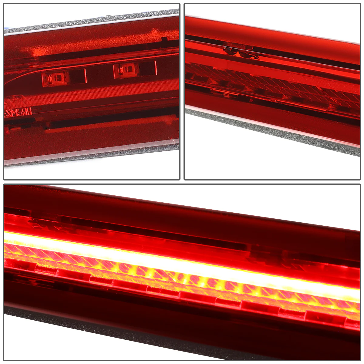 DNA LED 3rd Brake Light Mazda CX5 (2013-2016) Chrome Housing w/ Red Lens - Image 4