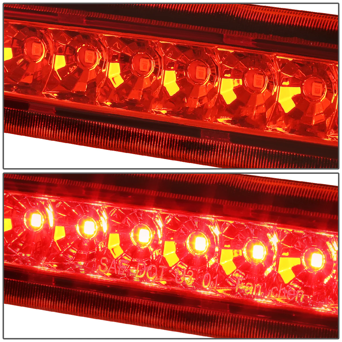 DNA LED 3rd Brake Light Toyota 4Runner (2003-2009) Clear / Smoked / Red Lens - Image 15