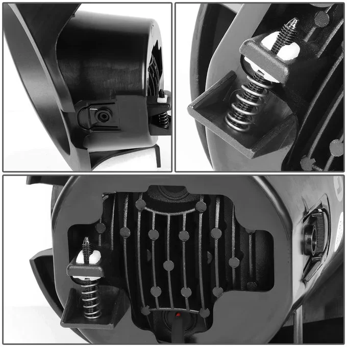 DNA LED Fog Lights for Ford F150 (2011-2014) with Switch and Wiring Harness - Clear or Smoke FL-ZTL-333 - Image 10